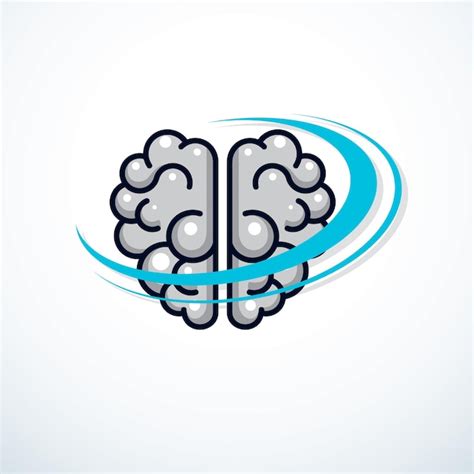 Ilustraci N Logotipo O Icono Del Vector Anat Mico Humano Del Cerebro