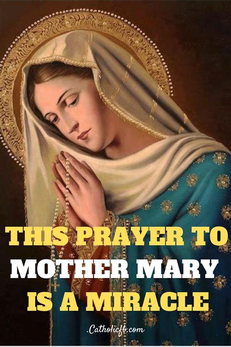 Stop Whatever You Are Doing And Say This Powerful Prayer To Mama Maryshe Will Bless You