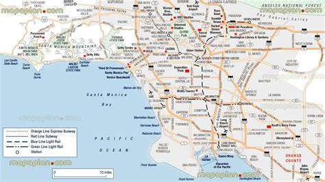 Exploring The Map Of Downtown Los Angeles Caribbean Map | The Best Porn ...