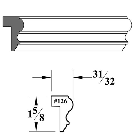 Wainscot Cap Molding Walzcraft