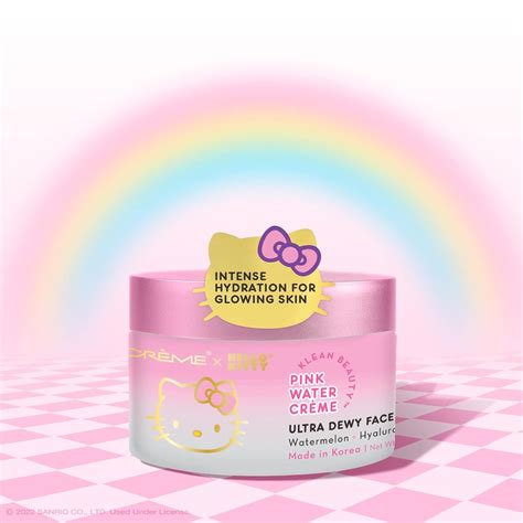 The Crème Shop X Hello Kitty Pink Water Crème Klean Beauty™ For