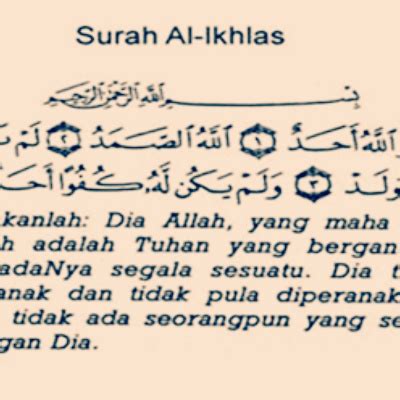 9 Waktu Dianjurkan Mengamalkan Membaca Surah Al Ikhlas