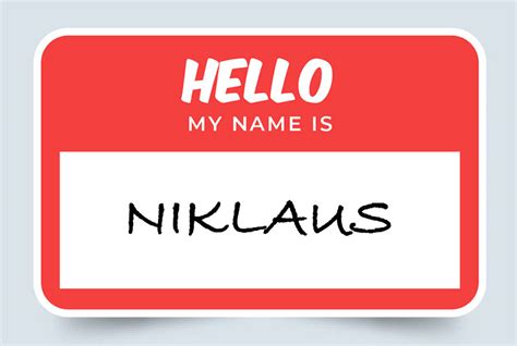 Niklaus Name Meaning: Origin and Significance