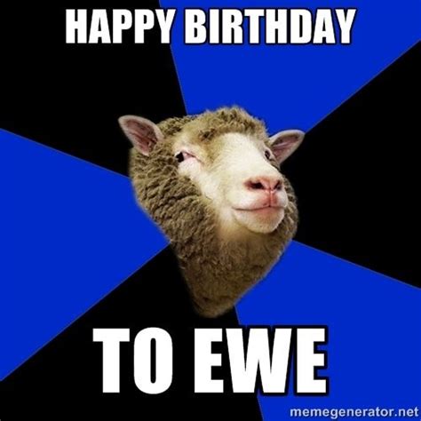 Happy Birthday To Ewe Supernatural Fandom Sheep