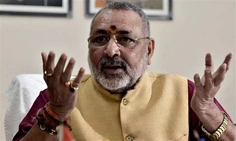 Giriraj Singh Slams Swami Prasad Maurya For His Remark On Hindutva