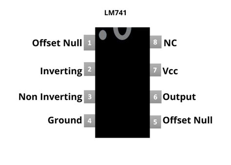 Lm Operational Amplifier Op Ic Pinout Datasheet And Projects Images