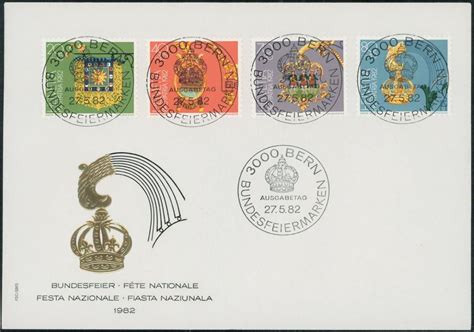 1982 Pro Patria FDC ET Voll Kaufen Auf Ricardo