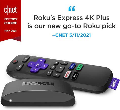 Roku Express 4K Reproductor Multimedia De Streaming HD 4K HDR Con