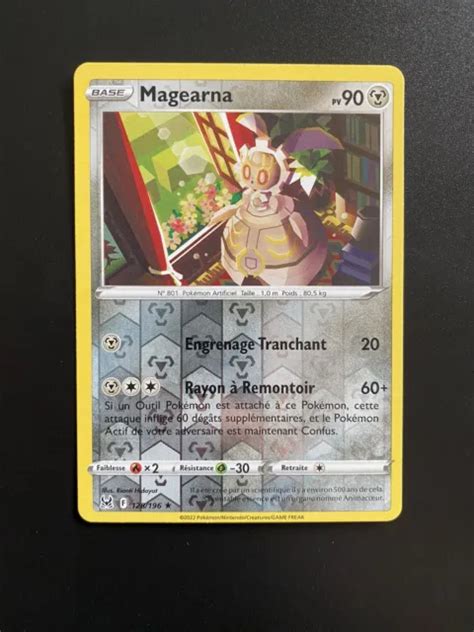 CARTE POKÉMON Magearna 128 196 RARE REVERSE Origine Perdue EB11 FR