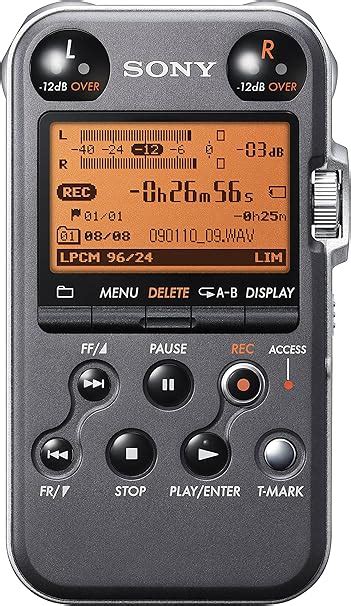 Amazon Sony Pcm M Portable Linear Pcm Voice Recorder With