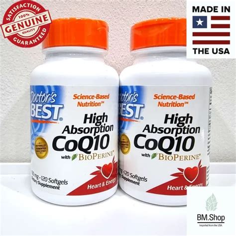 Doctor S Best High Absorption Coq With Bioperine Mg