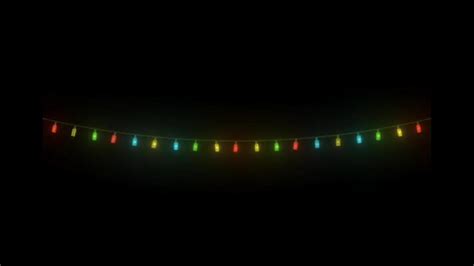 Christmas Lights Animated Stock Video Footage for Free Download