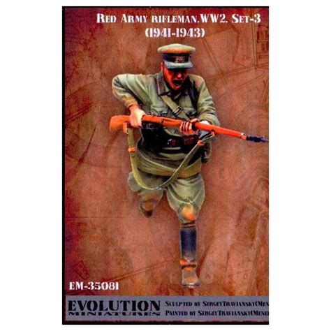 Evolution 135 Soviet Soldier In Fight Ww2 1941 1943 Set 2