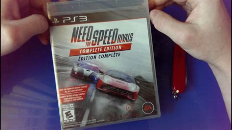 Need for Speed: Rivals Complete Edition Unboxing (PS3) - YouTube