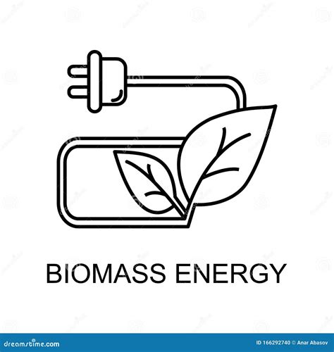 Biomass Energy Outline Icon Element Of Enviroment Protection Icon With