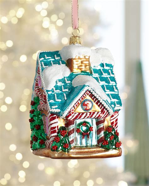 Exclusive Gingerbread House Christmas Ornament