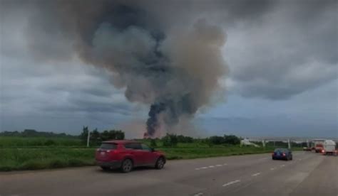 Explota Ducto De Pemex En Tabasco Hay Un Muerto Y Personas Evacuadas