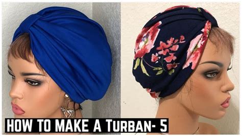 HOW TO MAKE A TURBAN STYE 5 YouTube Turban Turban Headband