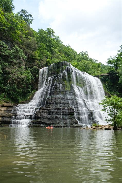 Kayak To Burgess Falls Cumberland Kayak Adventure Company