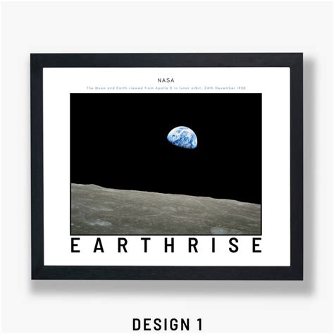 NASA - Earthrise — Spiffing Prints