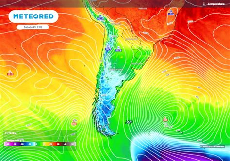 Nuevo Frente Fr O Polar Con Nieve Lluvia E Importante Descenso T Rmico