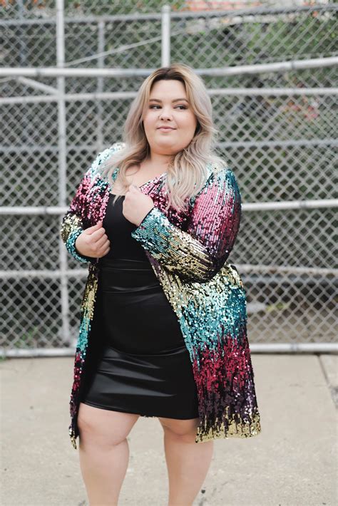 Plus Size Sequin Cardigan Natalie In The City