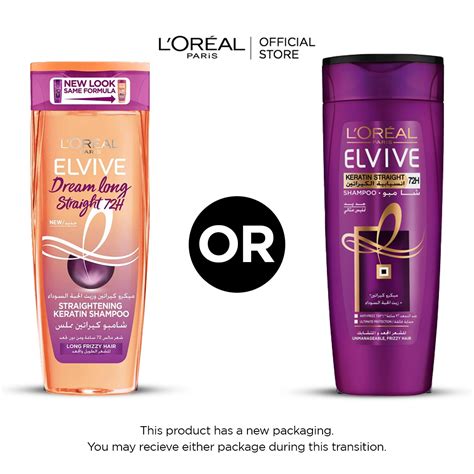 L Oreal Paris Elvive Straightening Keratin Shampoo Long Frizzy Hair 400ml Zynah Zynah Lupon