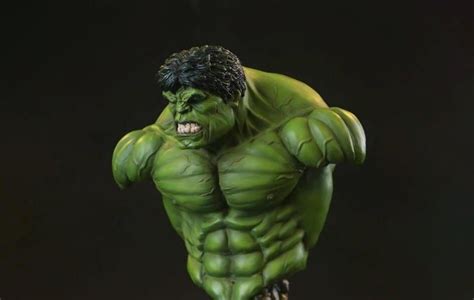 XM Studios The Incredible Hulk Bust 1 4 Statue