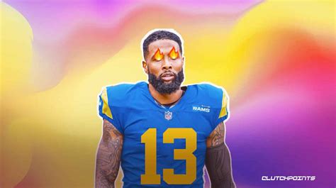 Odell Beckham Jr Los Angeles Rams Wallpapers Wallpaper Cave