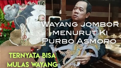 Jagongan Tentang Wayang Bersama Ki Purbo Asmoro Youtube