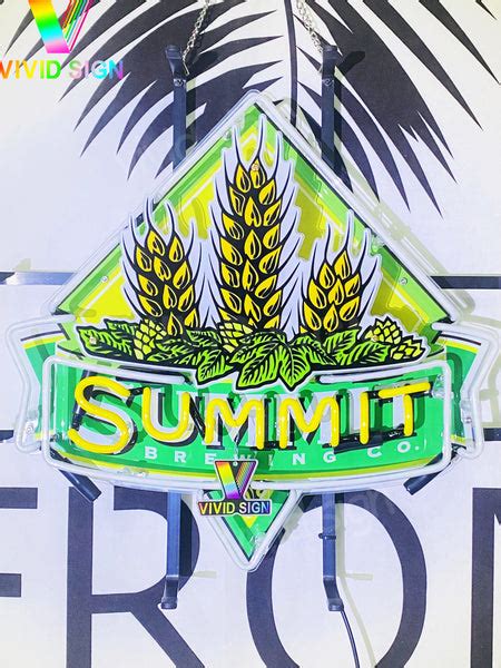 Summit Brewing Beer Hd Vivid Neon Sign Lamp Light