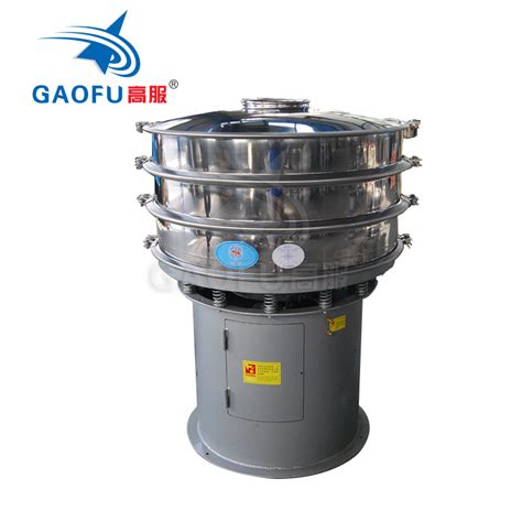 Food Industry Rotary Vibrating Screen Sieving Machine For Vegetables