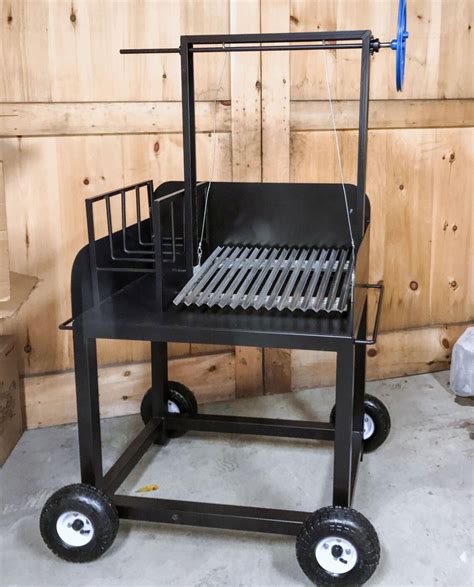 Usa Made 36 Argentine Wood Fired Parrilla Grill Medium Sized Etsy