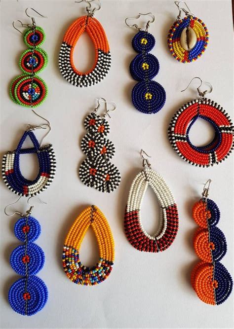 11 Maasai Earrings Wholesale African Earrings Wholesale African