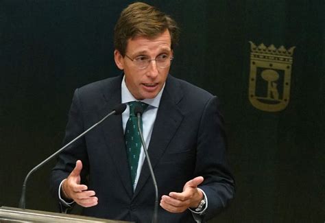 Almeida Propone Reformar La Ley De Capitalidad De Madrid Para Impulsar