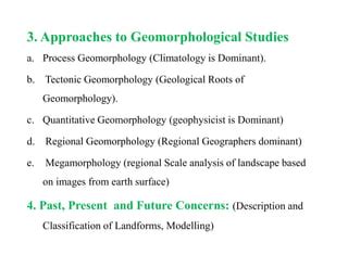 1 Nature And Scope Of Geomorphology Pdf