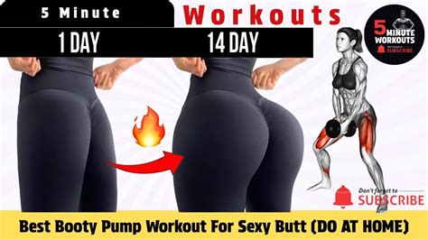 Best Booty Pump Workout For Sexy Butt Do At Home By 5 Minute Workouts