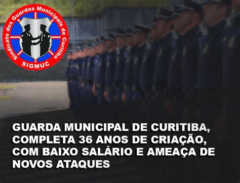 Guarda Municipal De Curitiba Completa Anos De Cria O Baixo