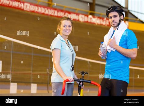 portrait of a bike training Stock Photo - Alamy