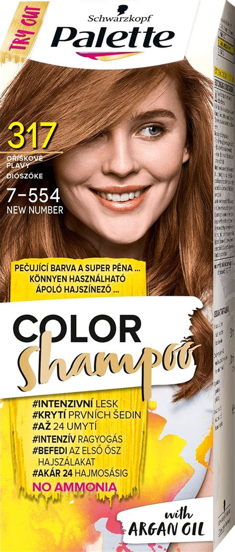 Schwarzkopf Palette Color Shampoo Ml O Kov Plav Od K