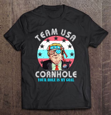 Usa Cornhole Shirt Team Cornhole Shirts Funny Cornhole T Shirts