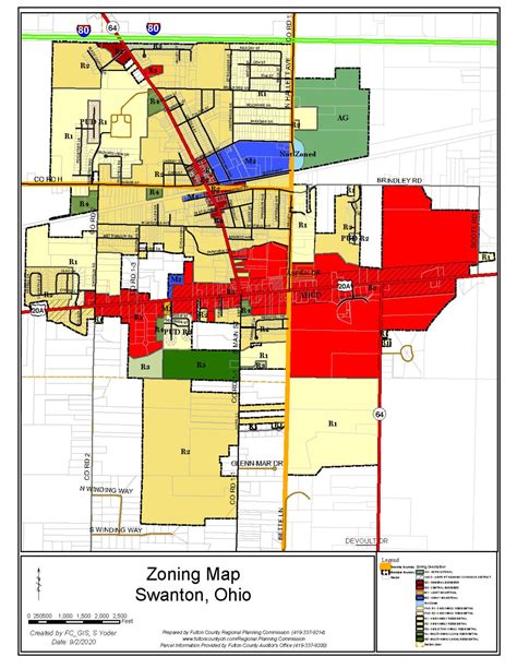 Maps – Village of Swanton