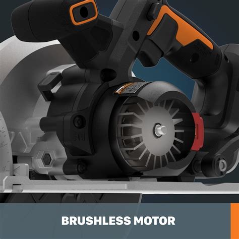 Worx Nitro Power Share 20 Volt Max 7 1 4 In Brushless Cordless Circular