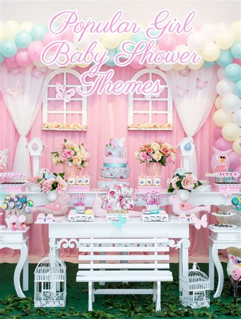 Unique Girl Baby Shower Themes