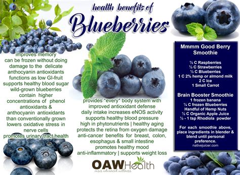 18 Health Changing Benefits of Blueberries - OAWHealth