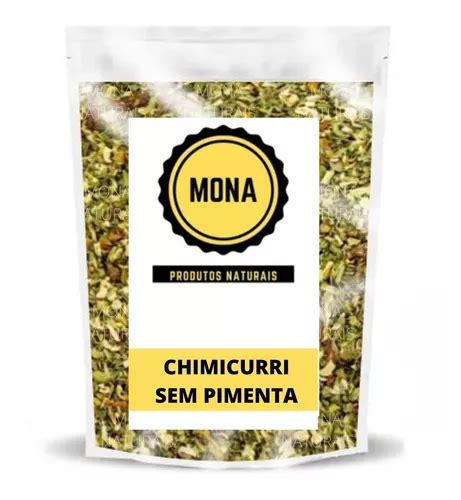 Chimichurri Sem Pimenta G Naturais Mona Mercadolivre