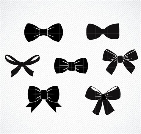 Bow Tie Svg Bow Svg File Bow Vectorbow Clipart Bow Svg Etsy