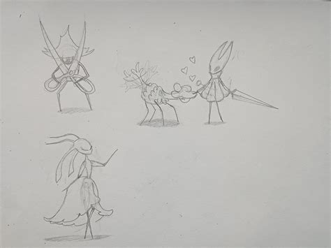 Hornet and a few Silksong characters. : r/HollowKnightArt