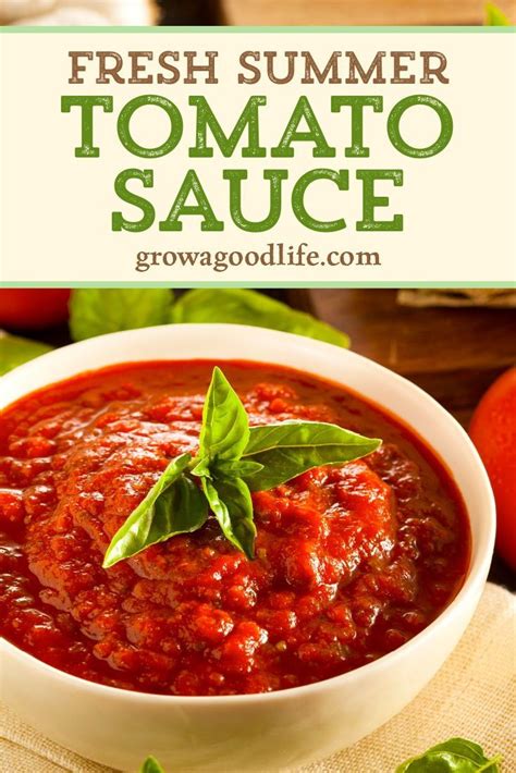 This Summer Tomato Sauce Recipe Combines Freshly Harvested Vine