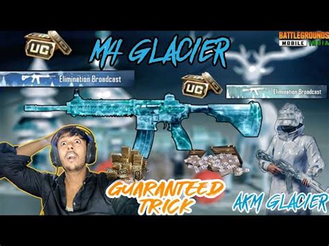 M And Akm Glacier Crate Opening In Bgmi Luckiest Create Opening